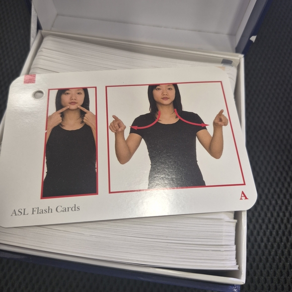 Barron's ASL Flash Cards Set - Picture 4 of 5
